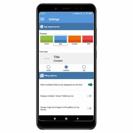 New app Kizeo Forms customization
