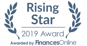 Badge Rising Star 2019 Award Kizeo Forms